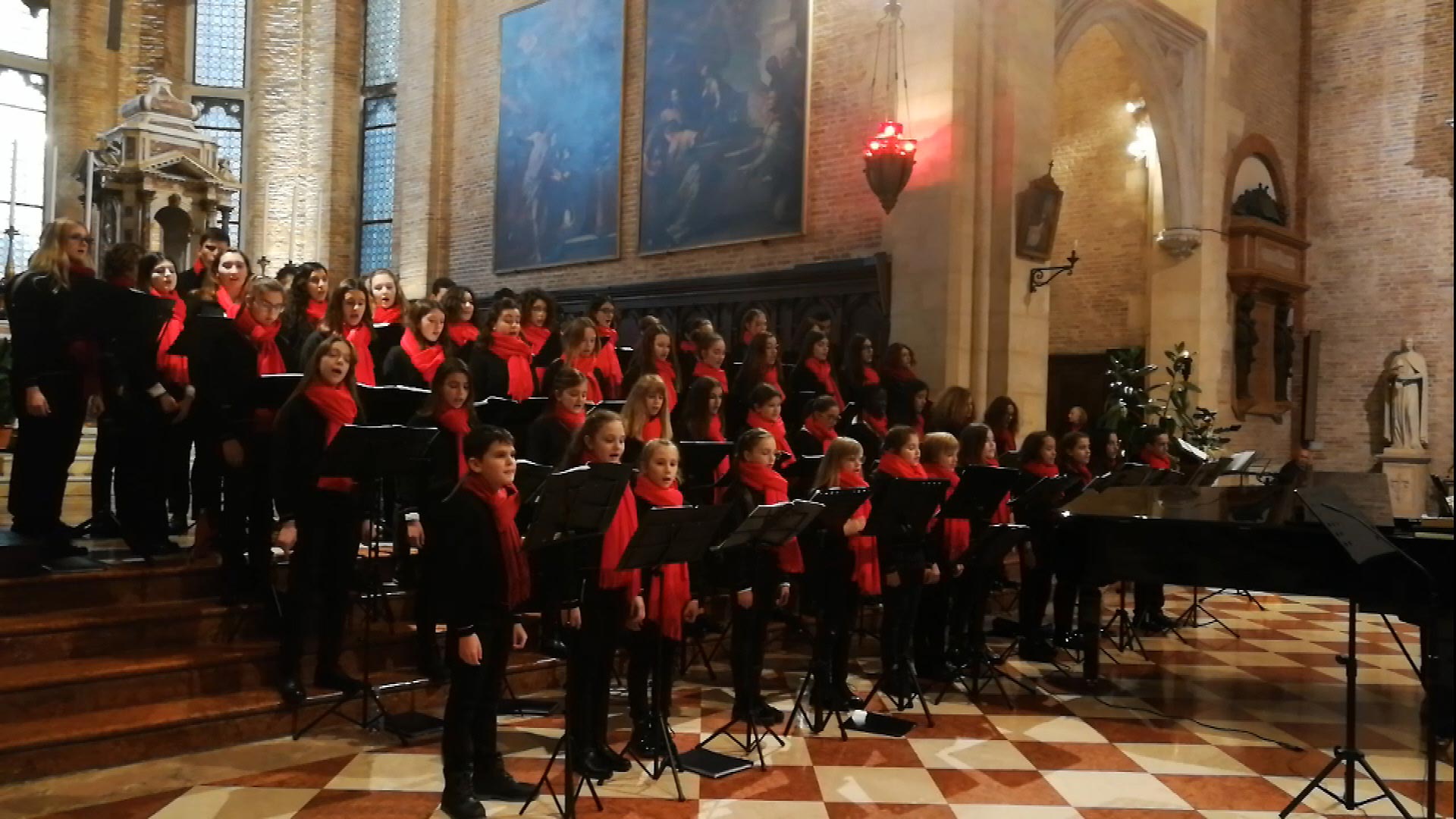 coro Pueri Cantores del Veneto in concerto